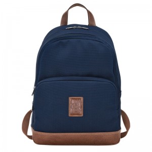 Longchamp Boxford Backpack Blau | 7495263-EY