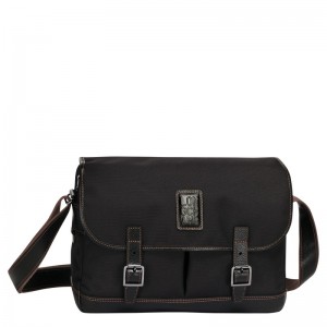 Longchamp Boxford L Crossbody Bag Schwarz | 8154702-JT