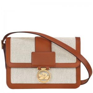 Longchamp Box-trot M Crossbody Bag Cognac | 3906245-QI