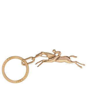 Longchamp Cavalier Longchamp Key-rings Gold | 8725164-BE