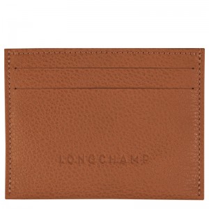 Longchamp Le Foulonné Cardholder Caramel | 1934067-BC