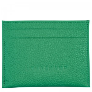 Longchamp Le Foulonné Cardholder Grün | 6401782-QK