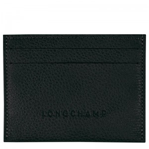 Longchamp Le Foulonné Cardholder Schwarz | 5483691-SC