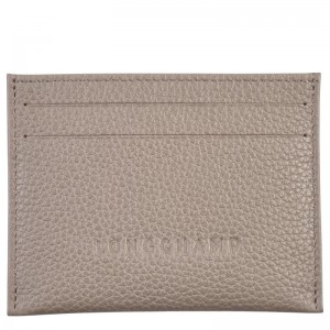 Longchamp Le Foulonné Cardholder Turtledove | 2874160-VK
