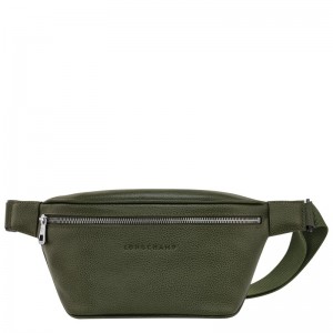 Longchamp Le Foulonné M Belt Bag Khaki | 0852463-PB