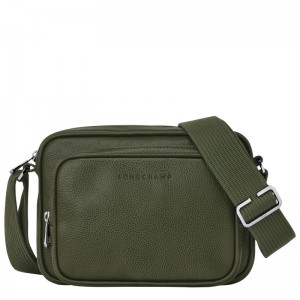 Longchamp Le Foulonné S Camera Bag Khaki | 0768534-VB