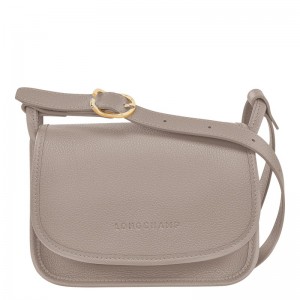 Longchamp Le Foulonné S Crossbody Bag Turtledove | 3645910-ZN