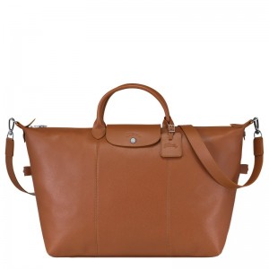 Longchamp Le Foulonné S Travel Bag Caramel | 5263897-GV