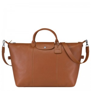 Longchamp Le Foulonné S Travel Bag Caramel | 4863172-QA