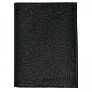 Longchamp Le Foulonné Wallet Schwarz | 5971364-TH