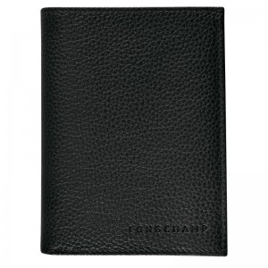 Longchamp Le Foulonné Wallet Schwarz | 7968145-SR