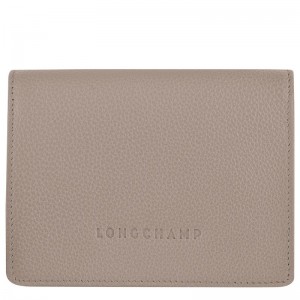 Longchamp Le Foulonné Wallet Turtledove | 9841502-DM