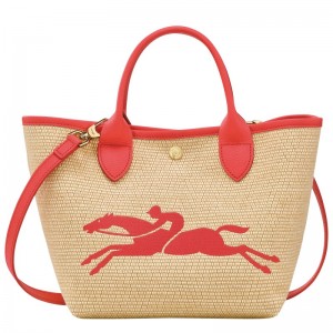 Longchamp Le Panier Pliage S Basket Bag Strawberry | 8264735-BK