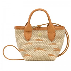 Longchamp Le Panier Pliage Xs Basket Aprikose | 6823574-TF