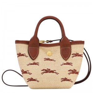 Longchamp Le Panier Pliage Xs Basket Braun | 3518024-TA
