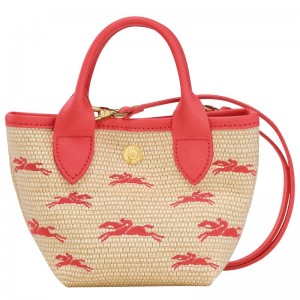 Longchamp Le Panier Pliage Xs Basket Strawberry | 4309657-KJ