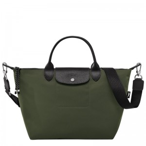 Longchamp Le Pliage Energy L Handbag Khaki | 7481593-WP