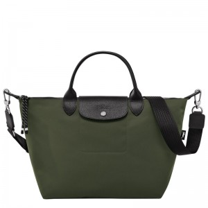 Longchamp Le Pliage Energy L Handbag Khaki | 6123498-JX