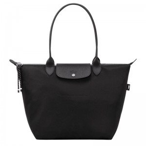 Longchamp Le Pliage Energy L Tote Bag Schwarz | 6328041-KD