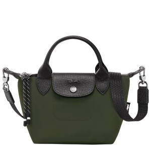 Longchamp Le Pliage Energy Xs Handbag Khaki | 7810645-SV