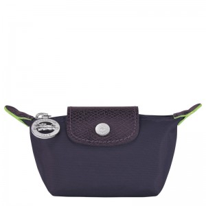 Longchamp Le Pliage Green Coin Purse Bilberry | 5107432-CO