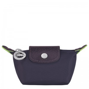 Longchamp Le Pliage Green Coin Purse Bilberry | 1043267-IC