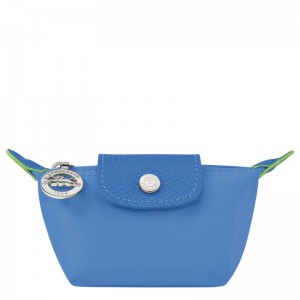 Longchamp Le Pliage Green Coin Purse Cornflower | 5617432-MR