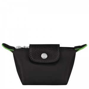 Longchamp Le Pliage Green Coin Purse Schwarz | 7853926-OF