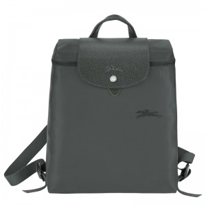 Longchamp Le Pliage Green M Backpack Graphite | 8960374-WY