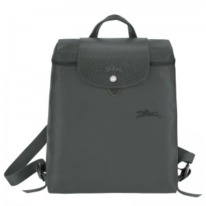 Longchamp Le Pliage Green M Backpack Graphite | 7489153-JO