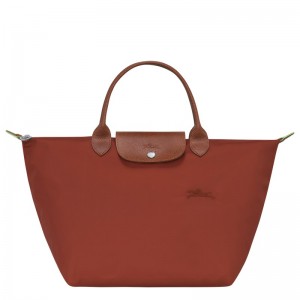 Longchamp Le Pliage Green M Handbag Chestnut | 4750638-GV