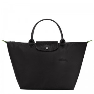 Longchamp Le Pliage Green M Handbag Schwarz | 5428910-XA