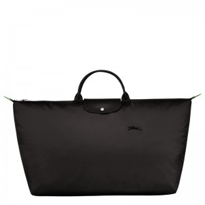 Longchamp Le Pliage Green M Travel Bag Schwarz | 7052138-RP