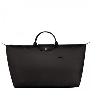Longchamp Le Pliage Green M Travel Bag Schwarz | 5719326-US