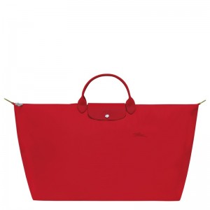 Longchamp Le Pliage Green M Travel Bag Tomato | 7184069-PH