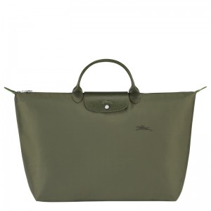 Longchamp Le Pliage Green S Travel Bag Forest | 9263548-QW
