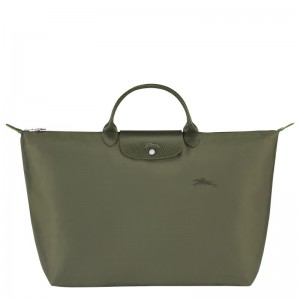 Longchamp Le Pliage Green S Travel Bag Forest | 8162943-PY
