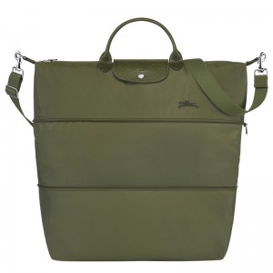Longchamp Le Pliage Green Travel Bag Expandable Forest | 1853279-LZ