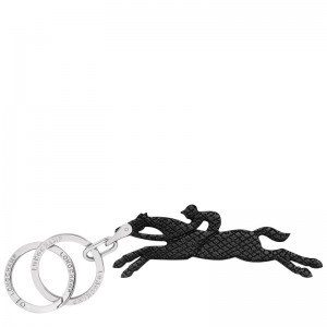Longchamp Le Pliage Key Rings Schwarz | 0435271-EB