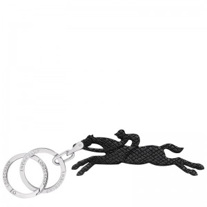 Longchamp Le Pliage Key Rings Schwarz | 3508762-RA