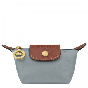 Longchamp Le Pliage Original Coin Purse Steel | 0462893-OA