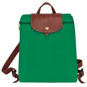 Longchamp Le Pliage Original M Backpack Grün | 6372589-JS