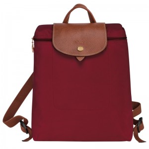 Longchamp Le Pliage Original M Backpack Rot | 2790835-VY