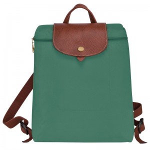 Longchamp Le Pliage Original M Backpack Sage | 9506128-OV
