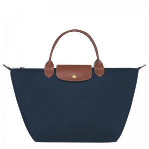 Longchamp Le Pliage Original M Handbag Navy | 0413572-GH