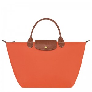 Longchamp Le Pliage Original M Handbag Orange | 0521948-RH