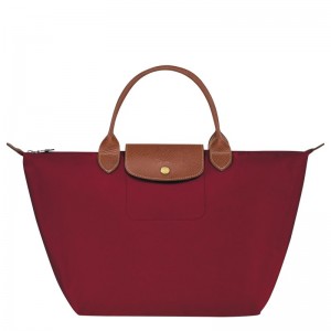 Longchamp Le Pliage Original M Handbag Rot | 0564819-QJ