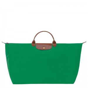 Longchamp Le Pliage Original M Travel Bag Grün | 0934758-ON