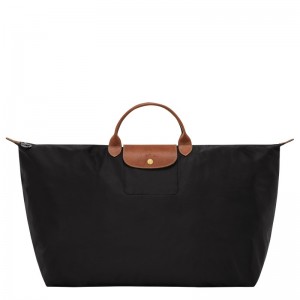 Longchamp Le Pliage Original M Travel Bag Schwarz | 8621345-KC