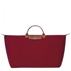 Longchamp Le Pliage Original M Travel Bag Rot | 3017542-IZ